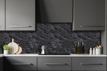 Stänkskydd Marmor Svart 600 x 600 mm Kitchenline